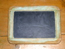 Small Black Slate Board