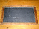 Black Slate Board