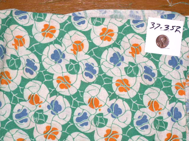 Vintage Feedsack Fabric - FSK