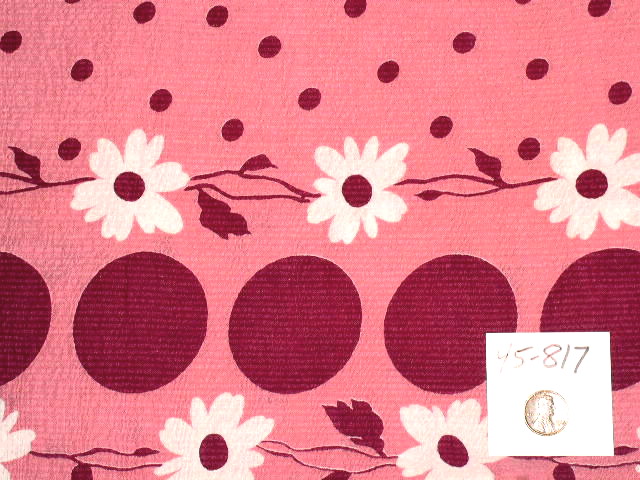 Vintage Fabric 1920 - Seersucker