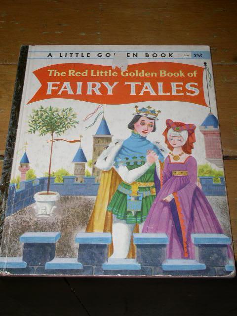 The Red Little Golden Book of Fairy Tales, #306, First Printing.
