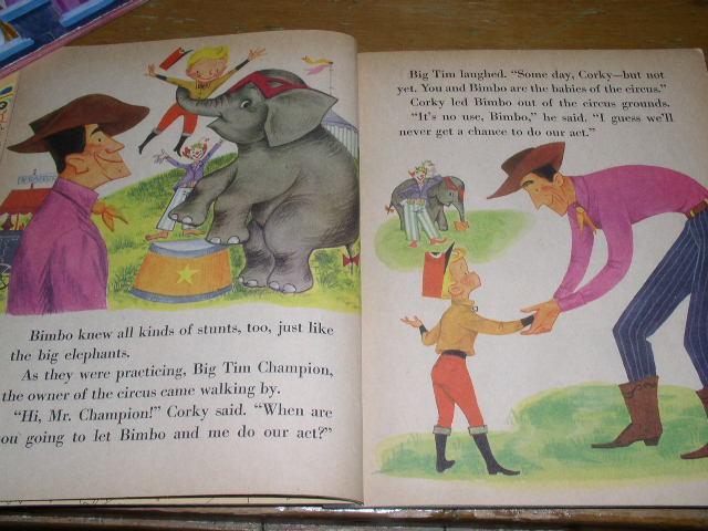 Circus Boy #290, Litt;le Golden Book, First Printing.