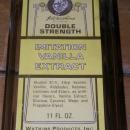 Watkins Vanilla Extract Bottle and Box