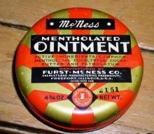 McMess Mentholated Ointment Tin