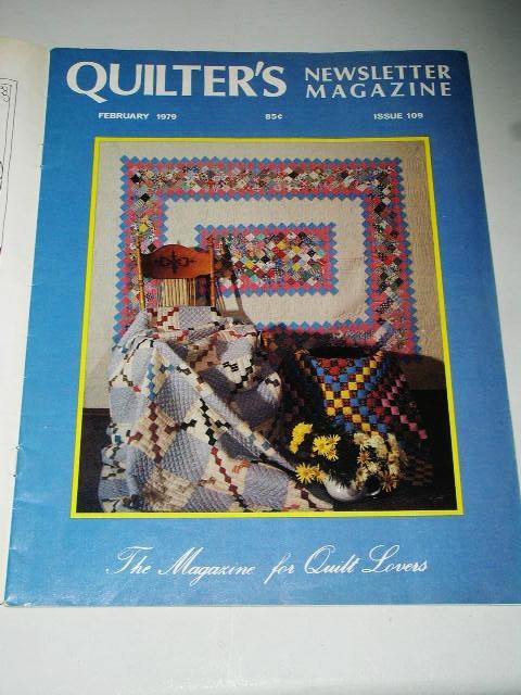 Quilter's Newsletter Magazine #109, - QM