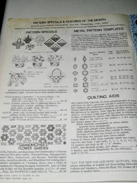 Quilter's Newsletter Magazine #112, - QM