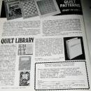 Quilter's Newsletter Magazine #112, - QM