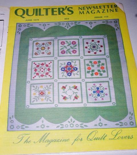 Quilter's Newsletter Magazine #113, - QM