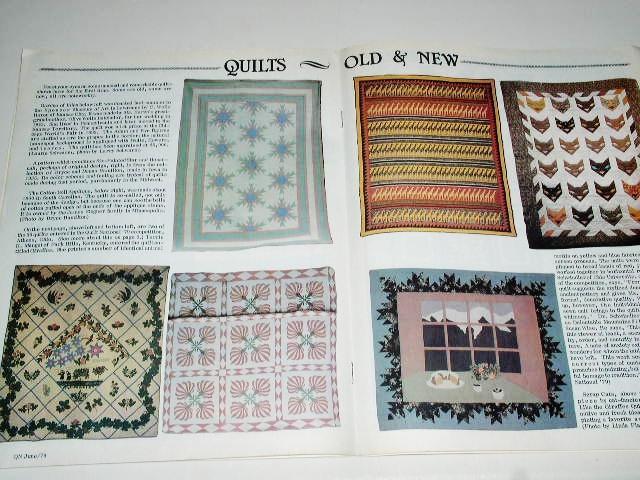Quilter's Newsletter Magazine #113, - QM