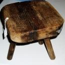 Wood Three Leg Milking Stool
