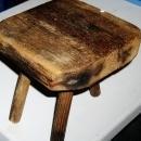 Wood Three Leg Milking Stool