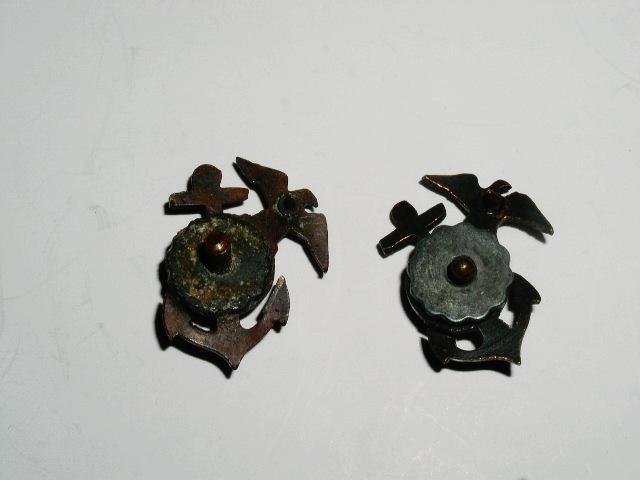 U.S. Marine Corps Globe, Eagle & Anchor Collar Pin
