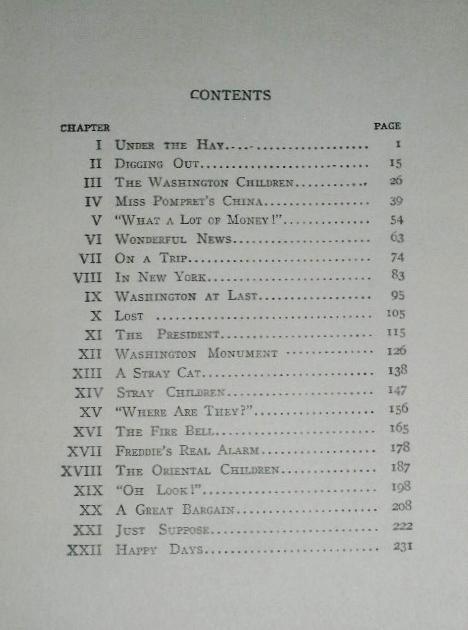 The Bobbsey Twins in Washington, First Edition