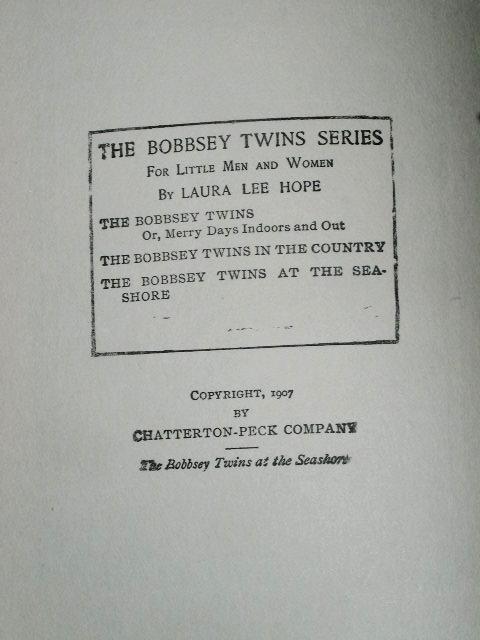 The Bobbsey Twins At The Seashore