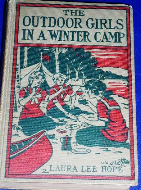 Outdoor Girls In A Winter Camp