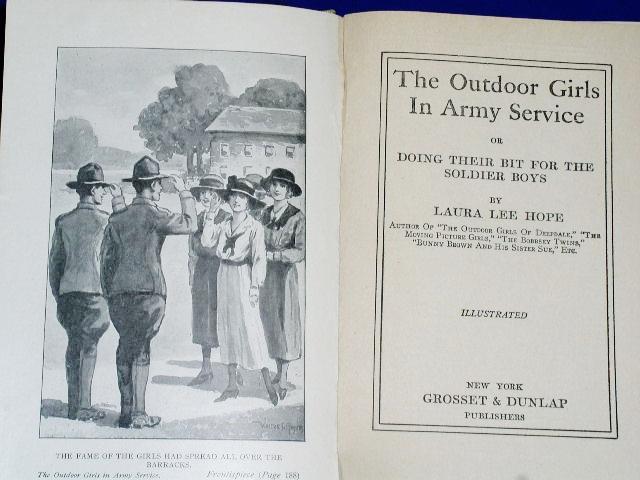 Outdoor Girls In Army Service, First Edition