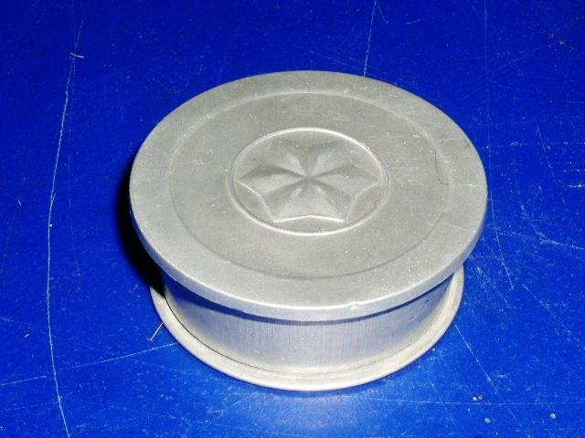 Tin Telescoping Cup with Cover