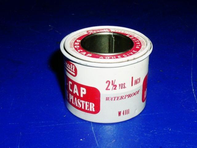 Rexall Pro-Cap Adhesive Plaster Tin