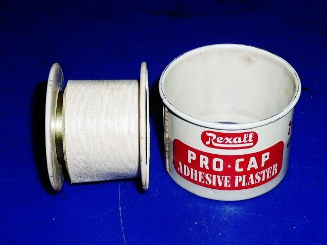 Rexall Pro-Cap Adhesive Plaster Tin