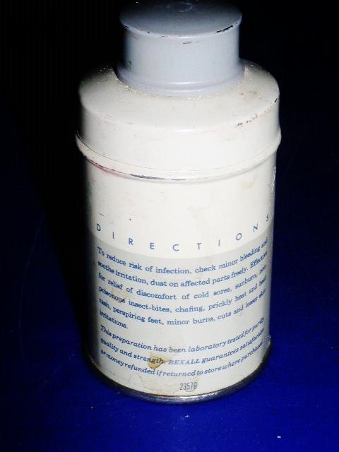 Rexall Surgical Powder Tin