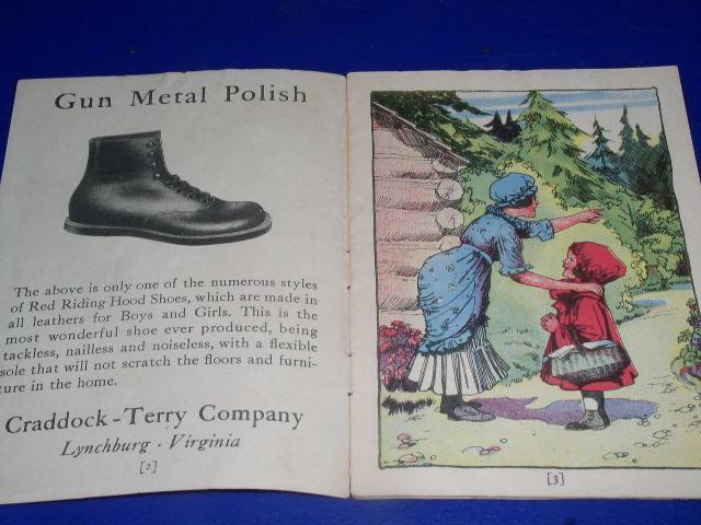 Red Riding Hood Shoes Advertising & Story Booklet