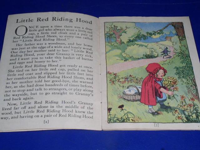 Red Riding Hood Shoes Advertising & Story Booklet