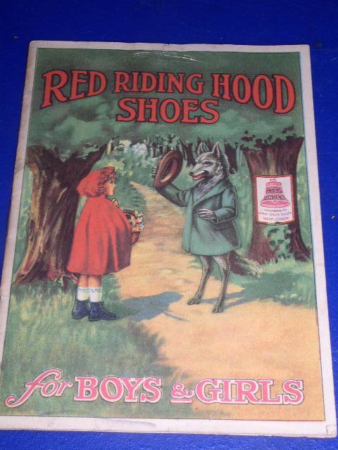 Red Riding Hood Shoes Advertising & Story Booklet