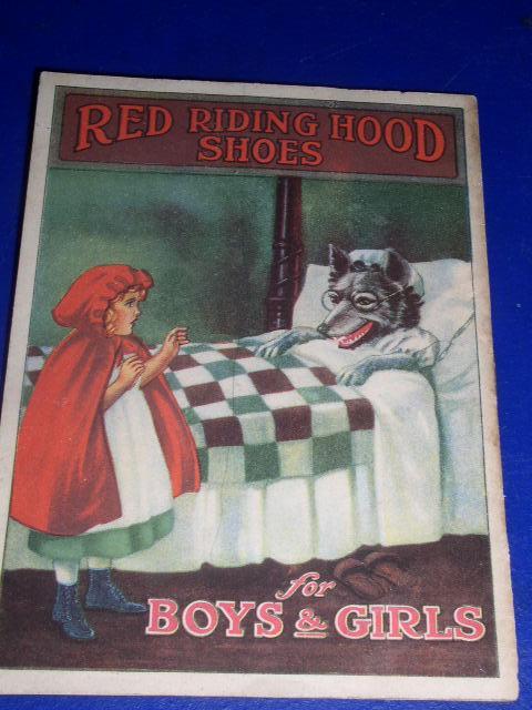 Red Riding Hood Shoes Advertising & Story Booklet