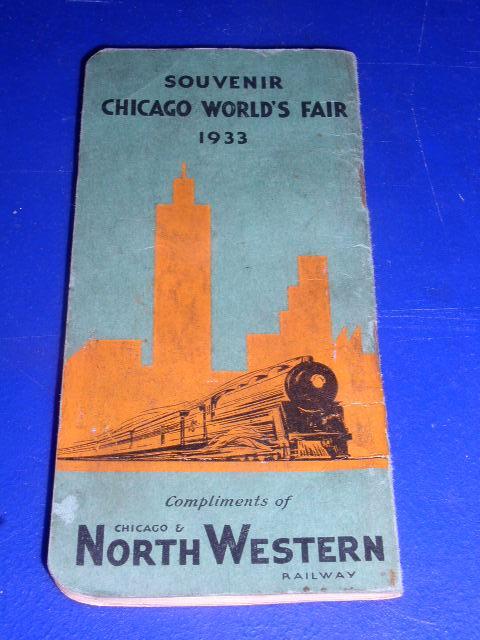 1933 Chicago World's Fair Souvenir Notebook
