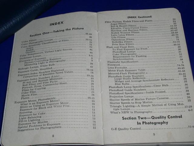 1950 GE Photo Data Book