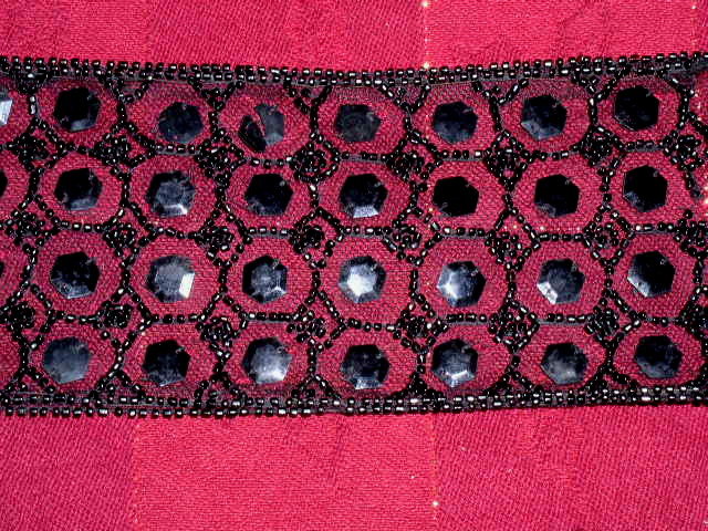 Jet Bead Trim
