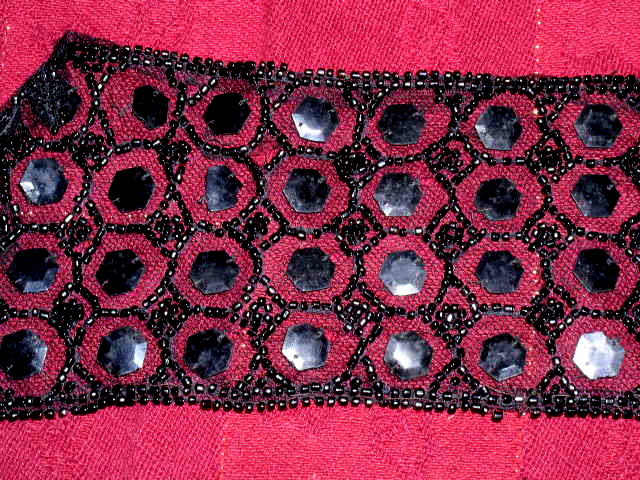 Jet Bead Trim