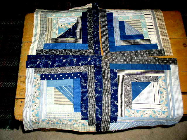 Log Cabin Quilt Blocks - QB
