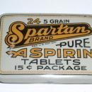Spartan Aspirin Tin
