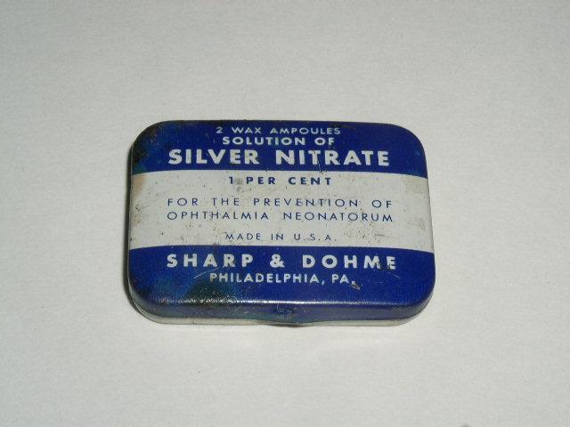 Silver Nitrate Ampoules Tin