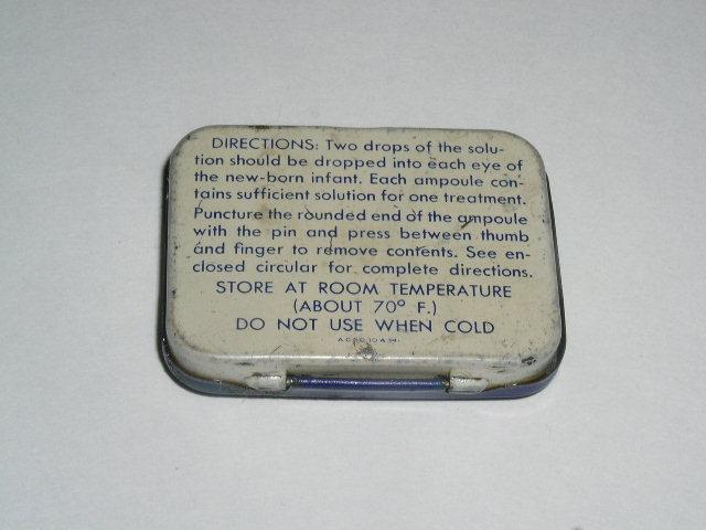 Silver Nitrate Ampoules Tin