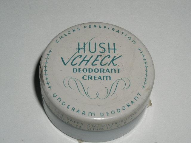 Hush Check Deodorant Cream Jar