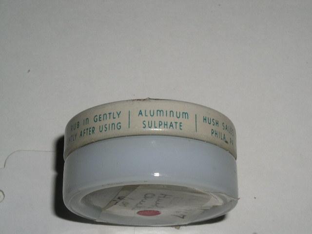 Hush Check Deodorant Cream Jar