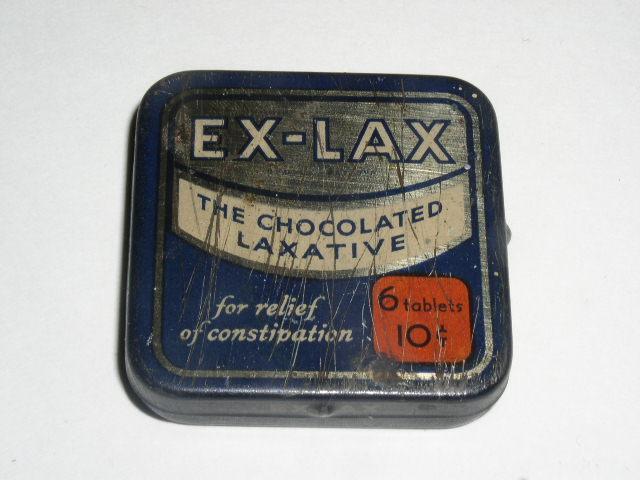 Ex-Lax Laxative Pocket Tin