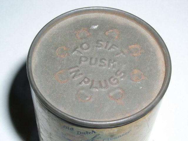 Old Dutch Cleanser Sample Container