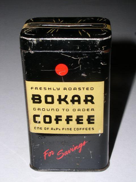Bokar Coffee Tin Bank