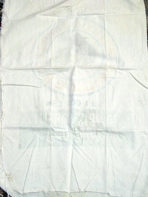 Vintage Feedsacks, Muslin with some Printing - FSK