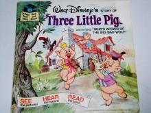 Three Little Pigs, Disney Childs Record and Book
