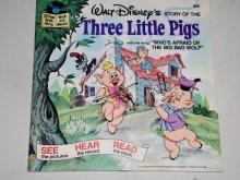 Three Little Pigs, Disney Childs Record and Book