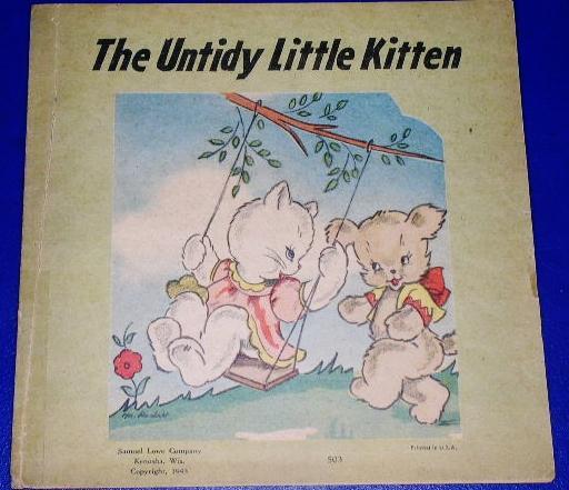The Untidy Little Kitten Children's Book