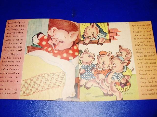 The Pig Who Liked To Sleep Children's Book