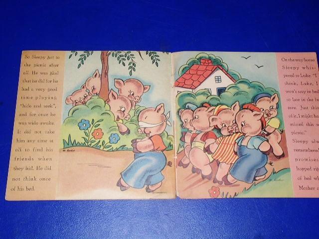 The Pig Who Liked To Sleep Children's Book