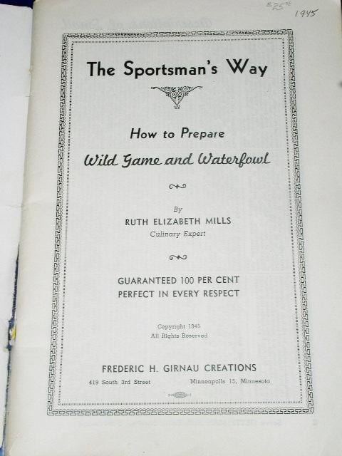 The Sportsman's Way, A. Gettlemen Brewing Co. - CK