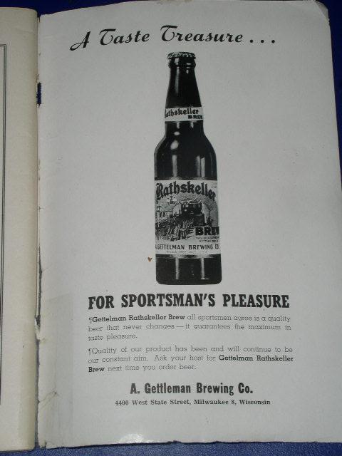 The Sportsman's Way, A. Gettlemen Brewing Co. - CK