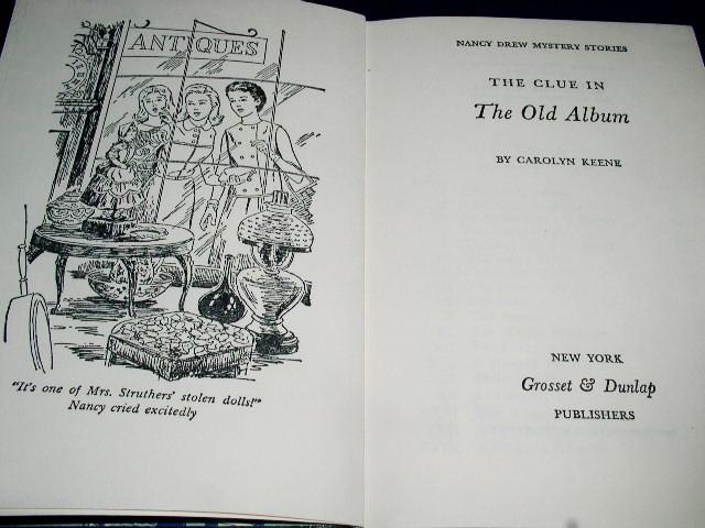 Nancy Drew, Clue in the Old Album